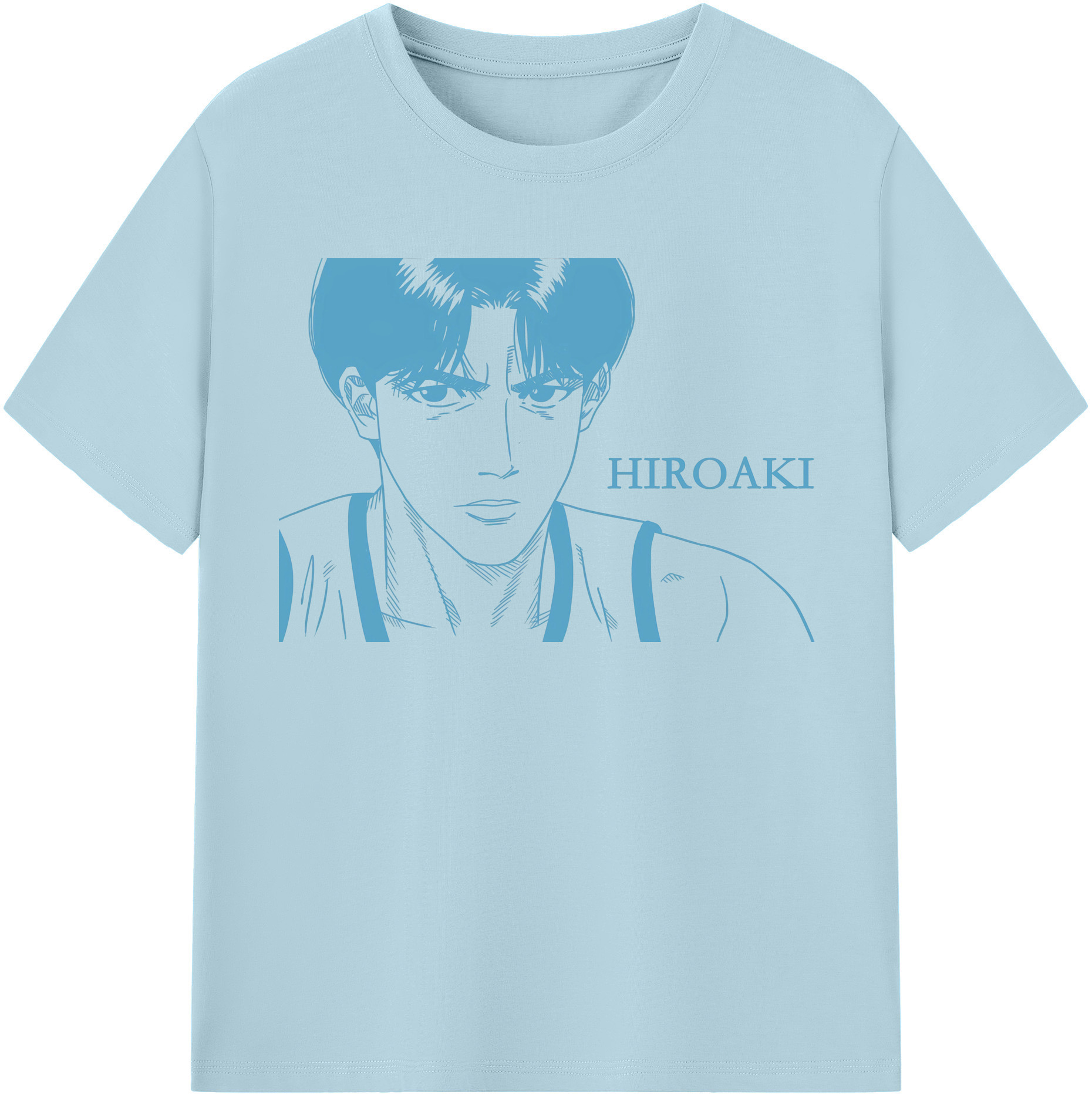 SLAM DUNK／スラムダンク 綿100％半袖Tシャツ（フロントプリント）